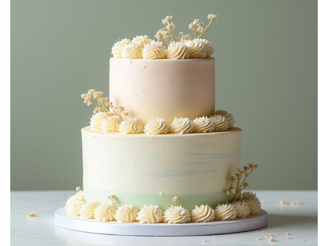 Beautifully decorated custom celebration cake